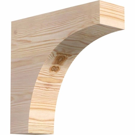 Ekena Millwork Huntington Smooth Rafter Tail, Douglas Fir, 3 1/2"W x 12"H x 12"L RFT04X12X12HUN00SDF